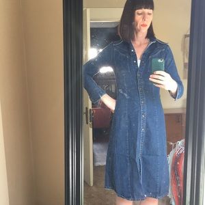 Vintage Denim Dress